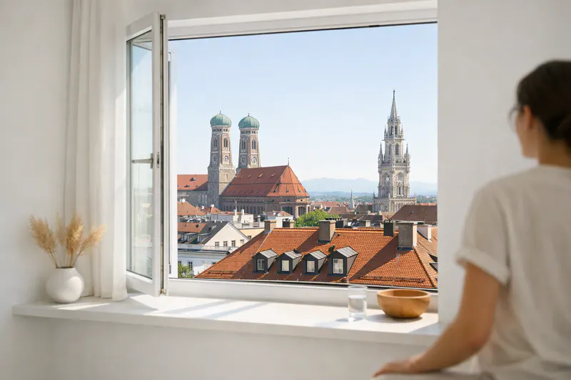 Fenster mit Ausblick